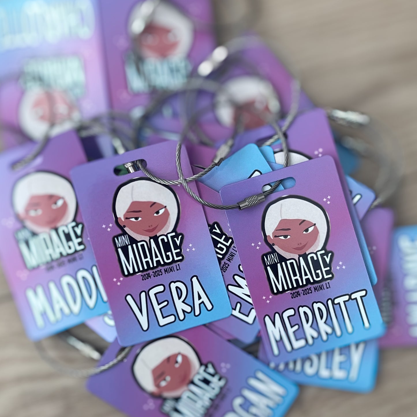 Custom Team Bag Tags-Aluminum