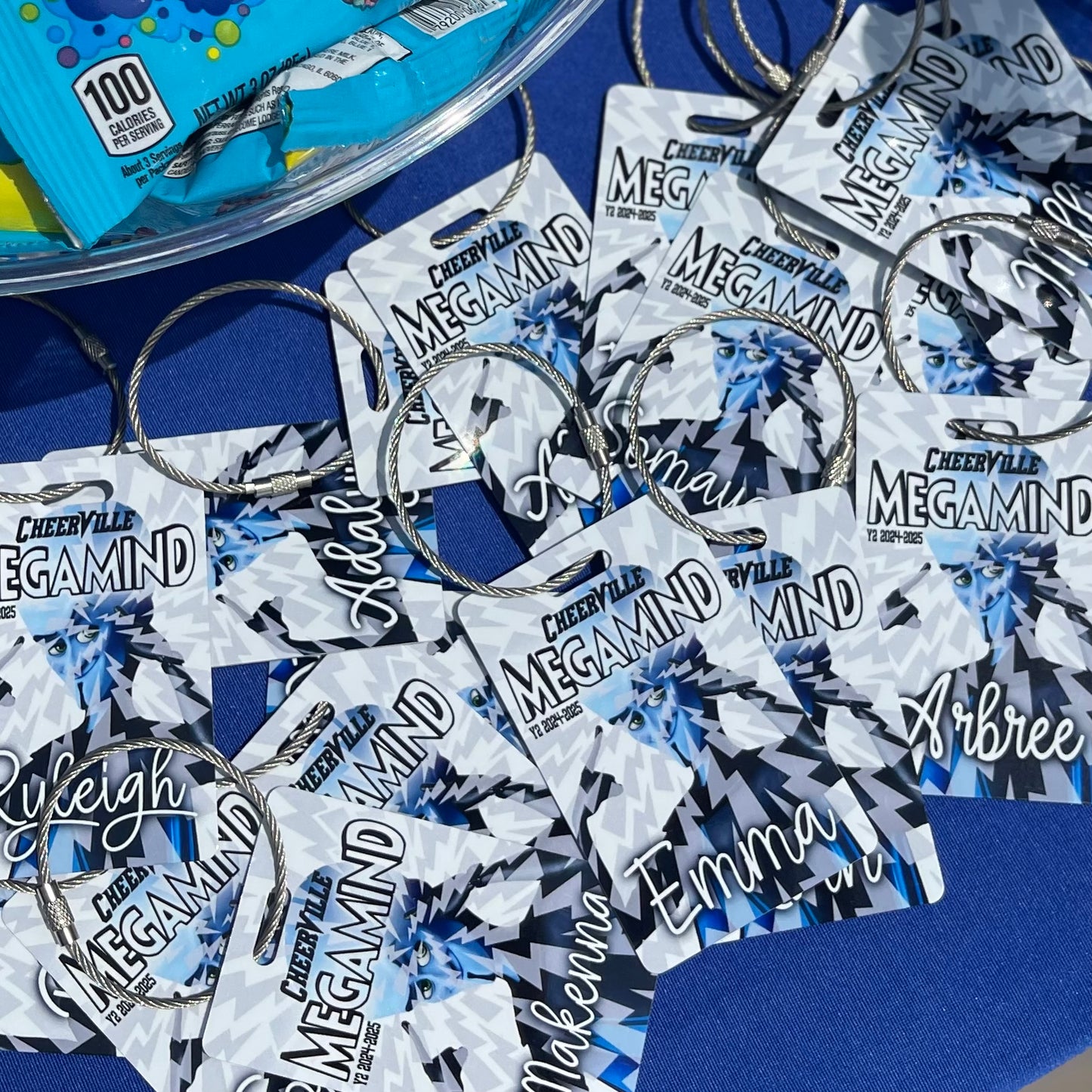 Custom Team Bag Tags-Aluminum